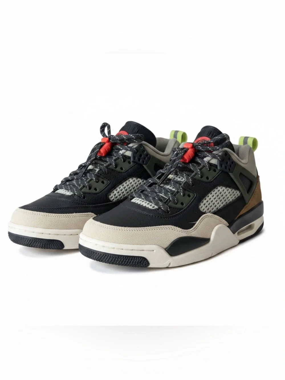 JORDAN SPIZIKE LOW MEN’S SHOES ANTHRACITE SPRUCE FOG 10.5